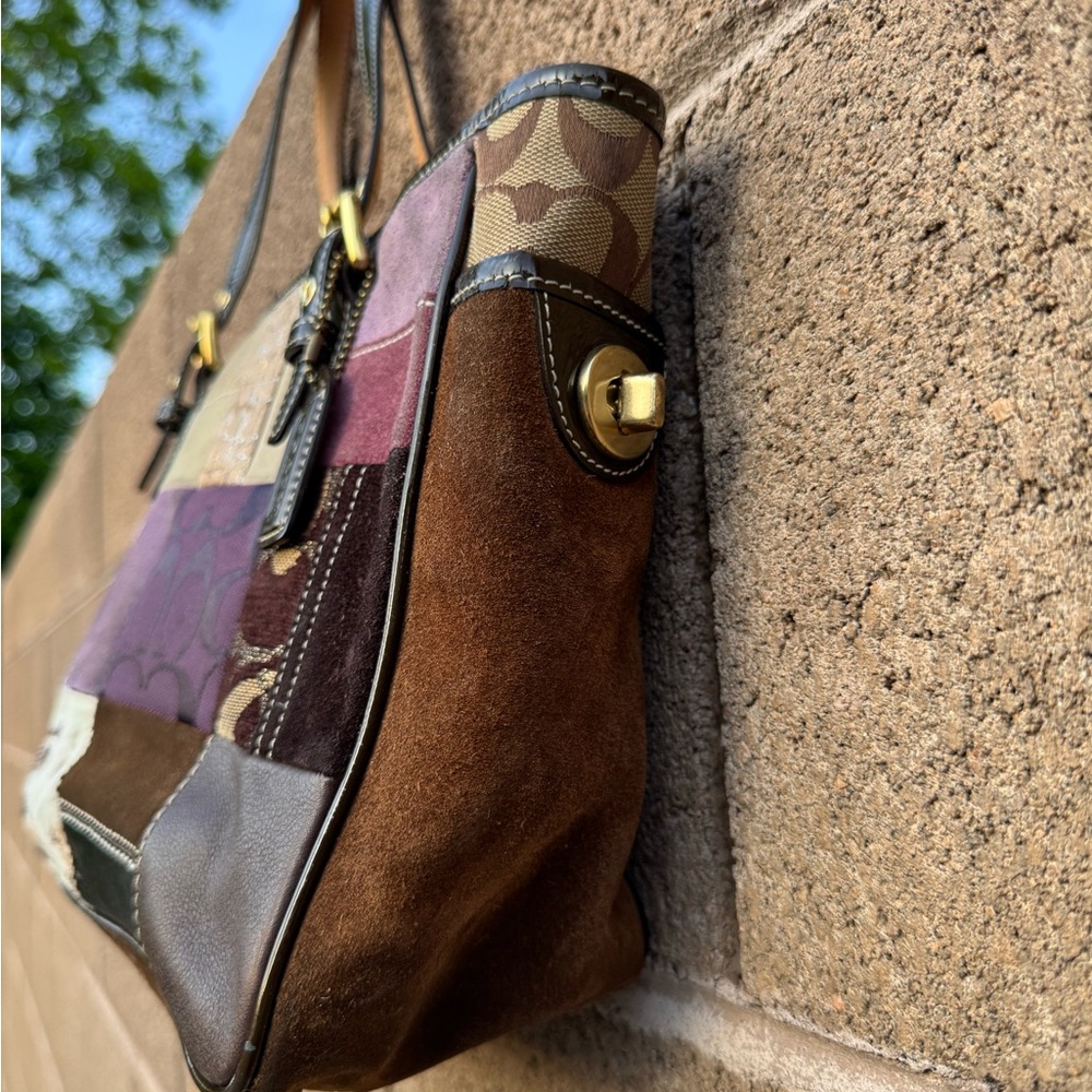 Coach Patchwork Bag - image 4